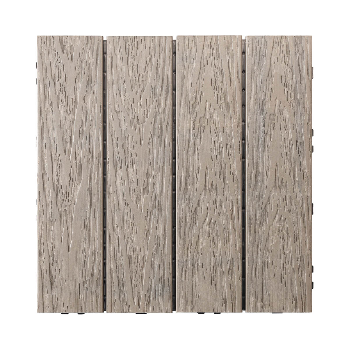 Tuile de terrasse en composite - 12 x 12 po