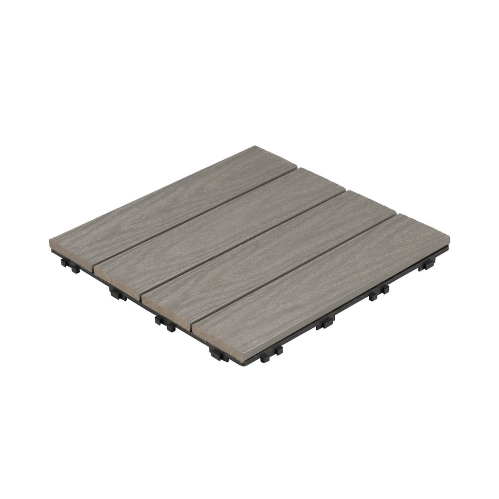 Tuile de terrasse en composite - 12 x 12 po