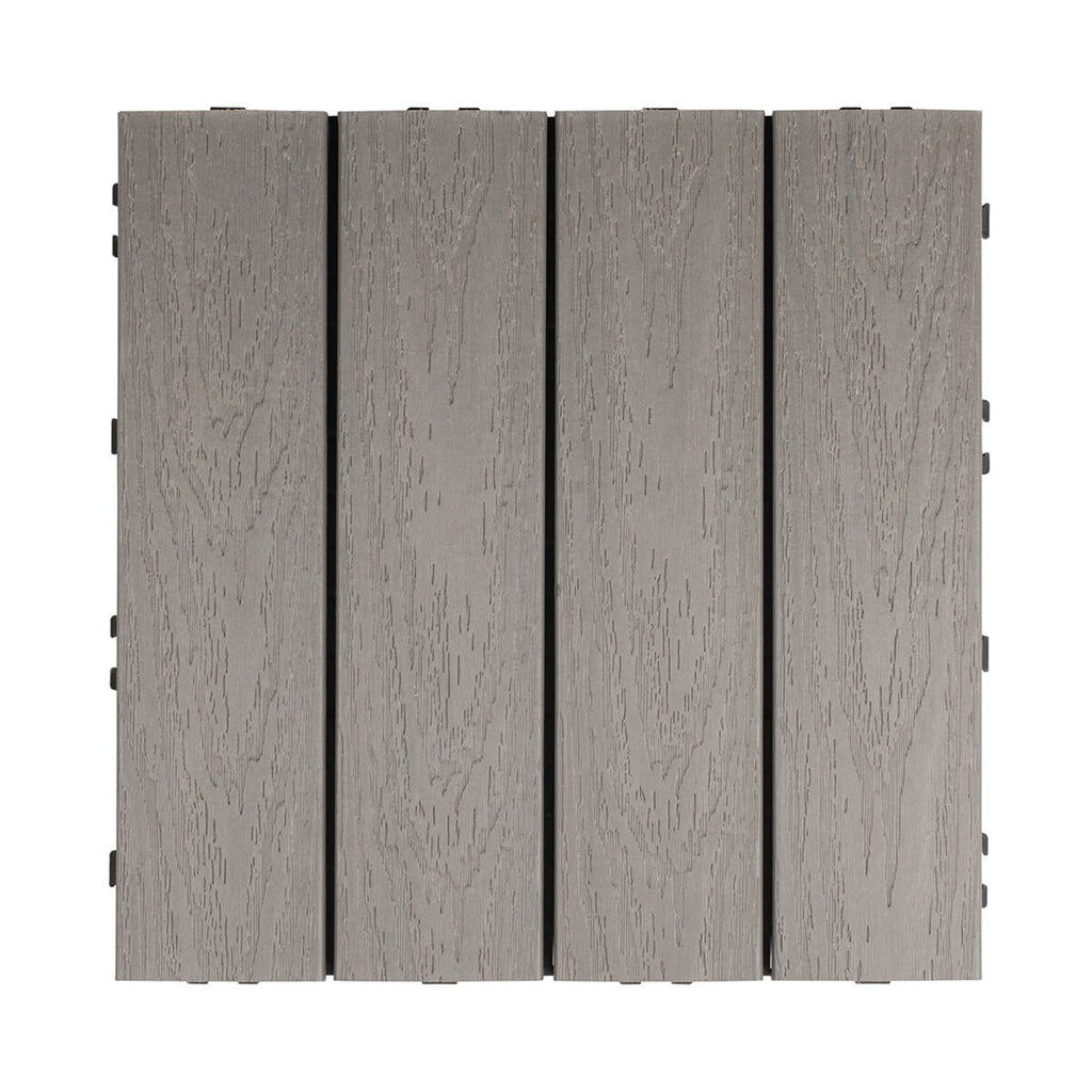 Tuile de terrasse en composite - 12 x 12 po