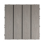 Tuile de terrasse en composite - 12 x 12 po