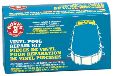 Ensemble réparation colle vinyle pour piscine