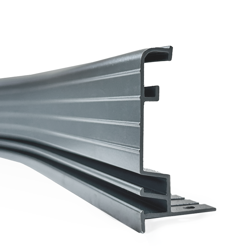 Dual Track Inground Coping for Rounded Corners (Grey)