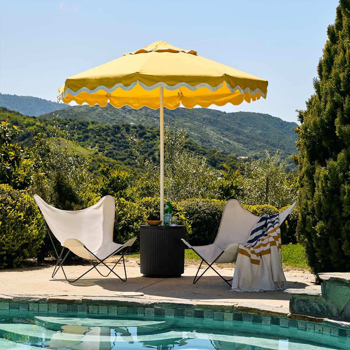 Demi Shade Outdoor Side Table