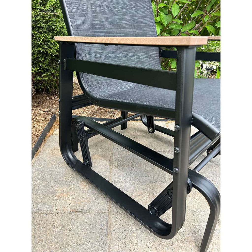 Chaise berçante extérieure Möbel - Fini bois