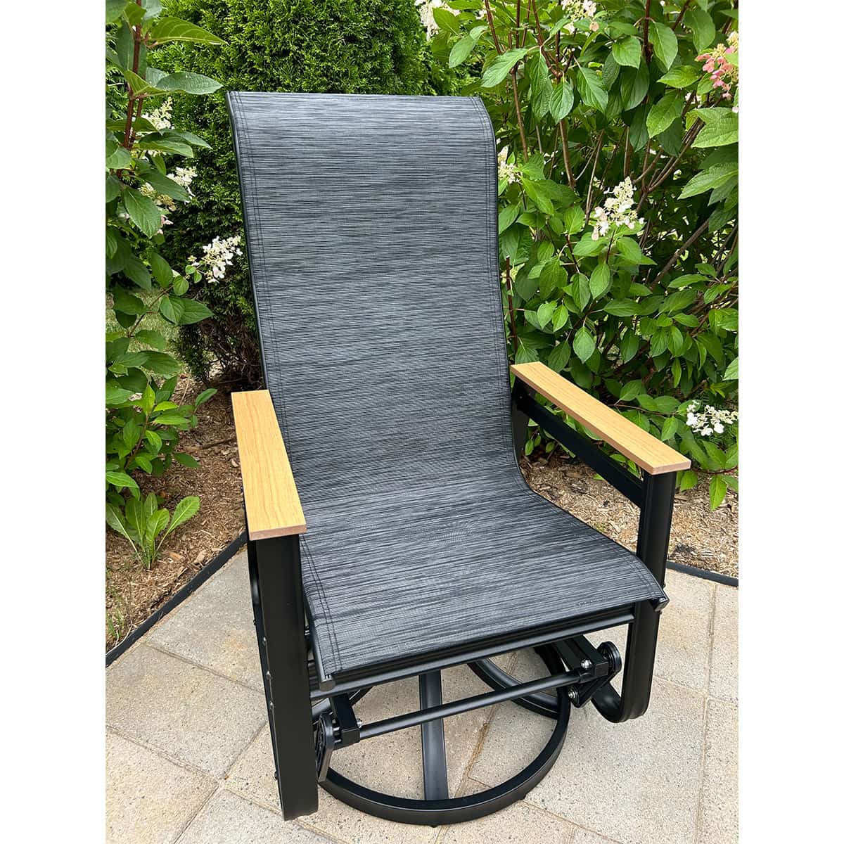 Chaise berçante et pivotante extérieure Möbel