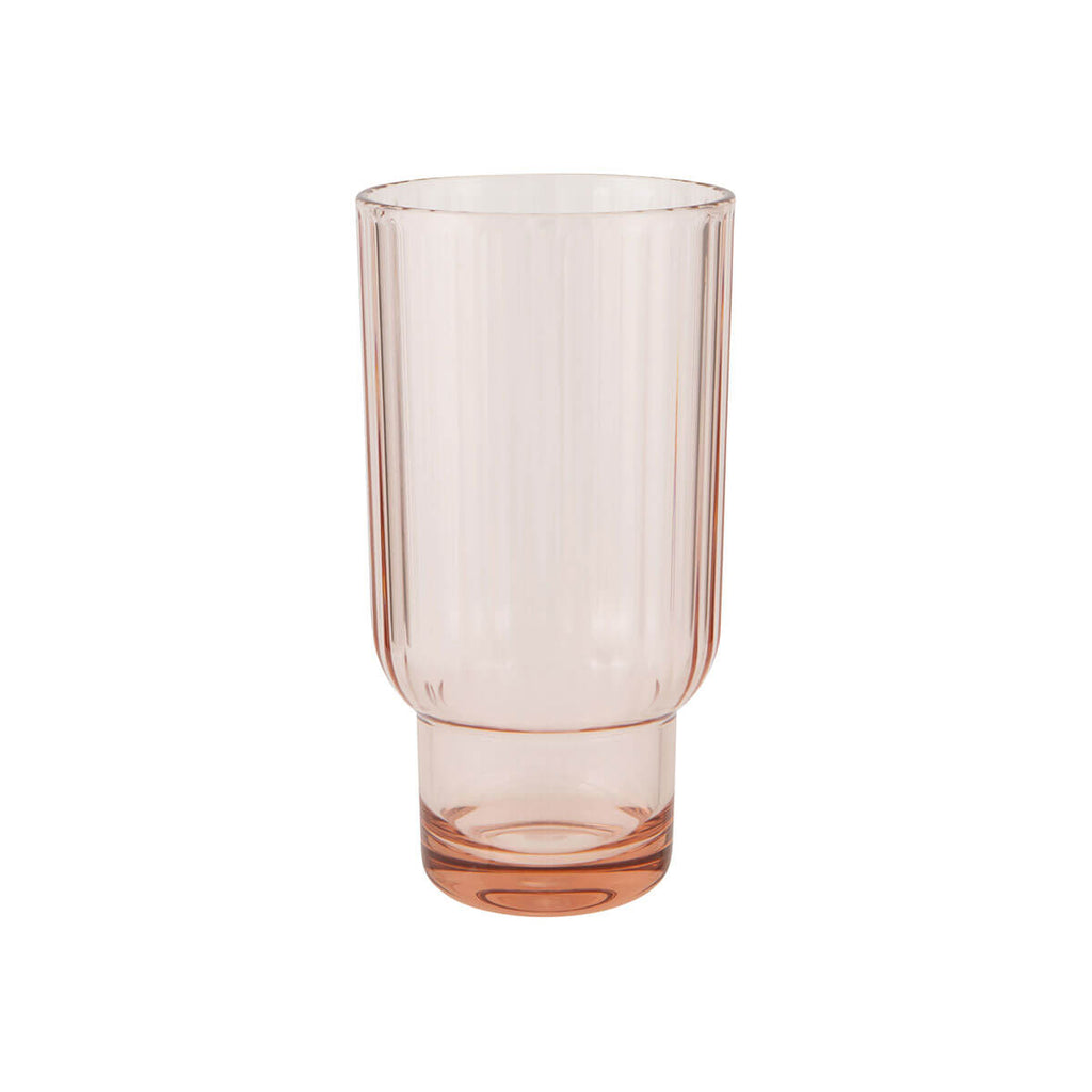 Ribbed Highball Glass