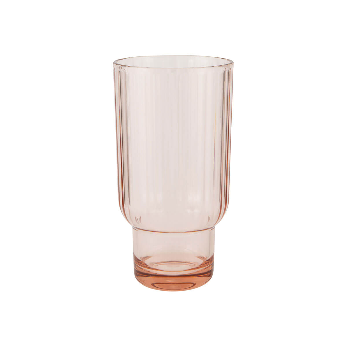 Ribbed Highball Glass