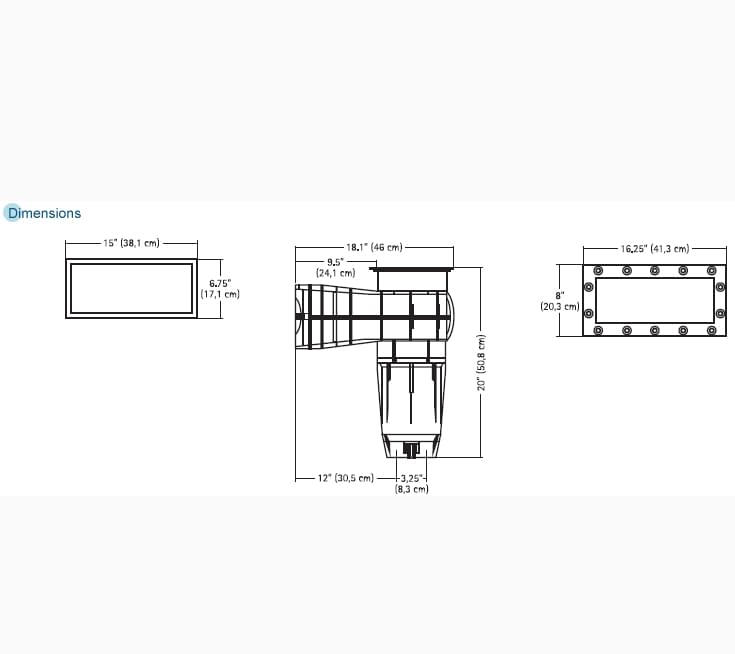 WFL Skimmer Kit Inground