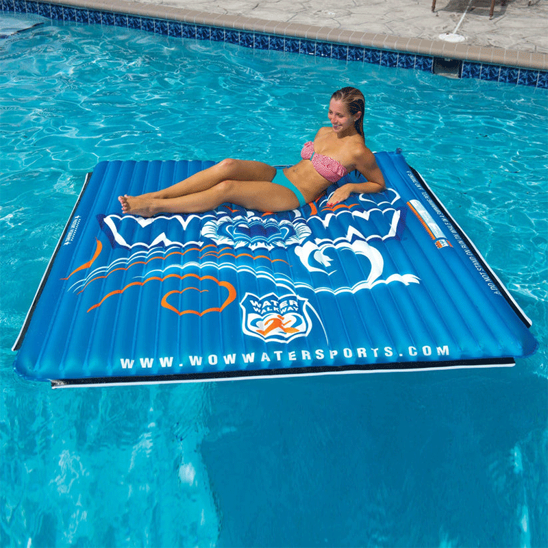 WOW Water Inflatable Pool Mattress - 6 x 6 ft.