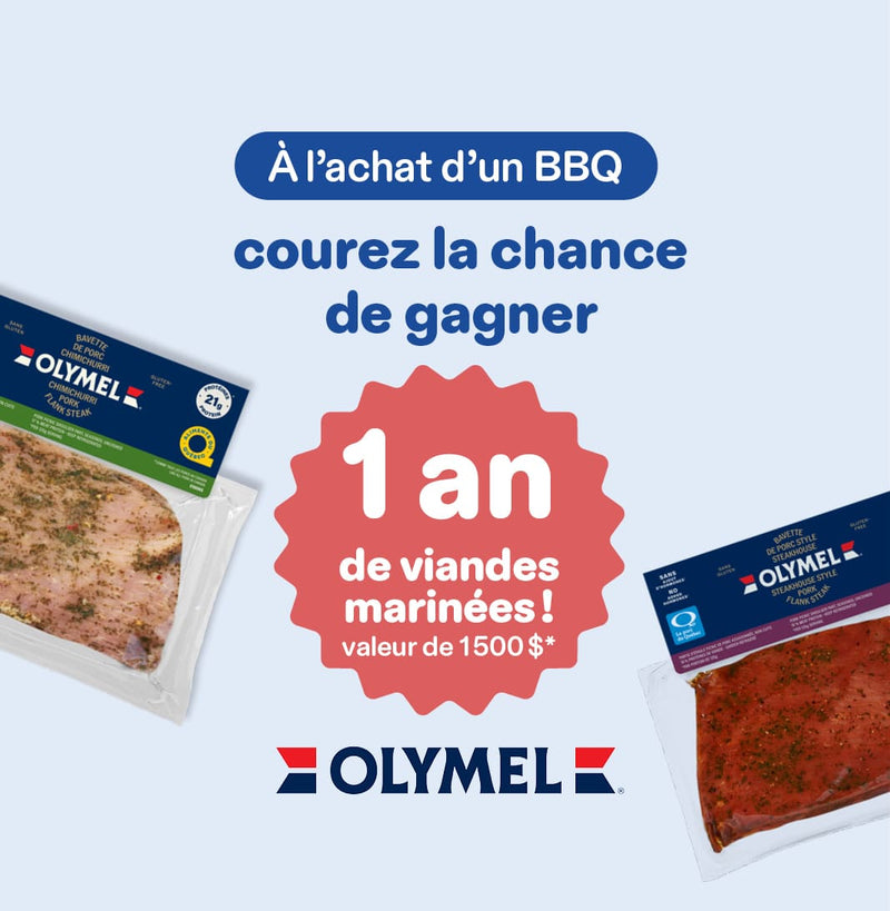 Gagnez 1 an de viandes marinées