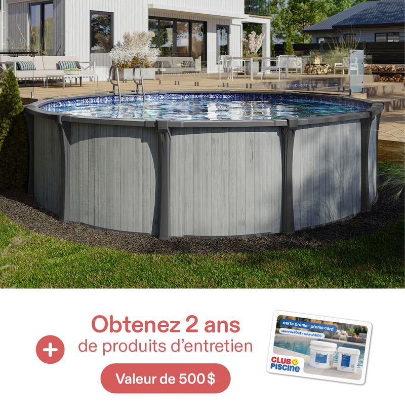 1000$ de rabais sur les piscines hors terre