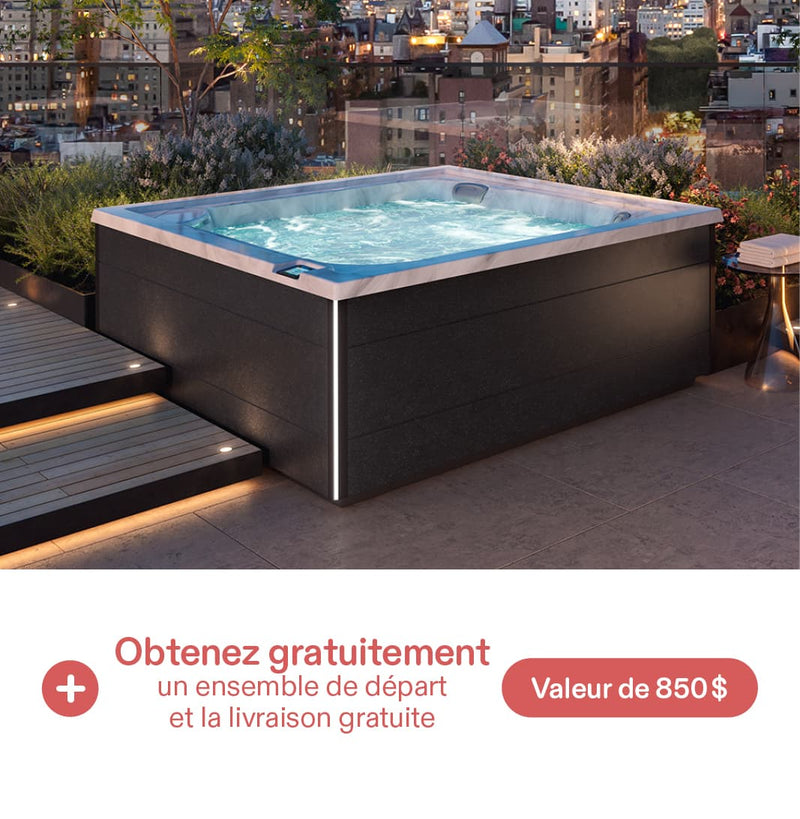 Jusqu'à 2500$ sur les spas de détente
