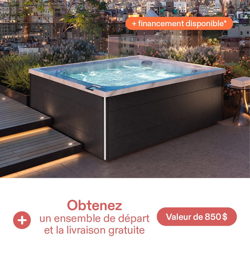 Jusqu'à 2500$ sur les spas Jacuzzi et Solstice*