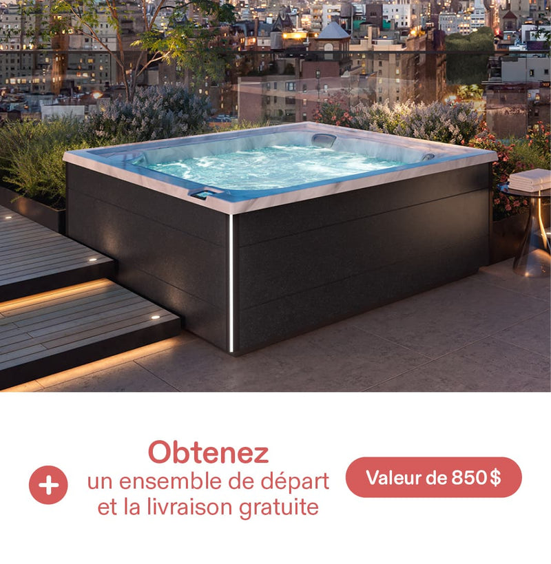 Jusqu'à 2500$ sur les spas de détente