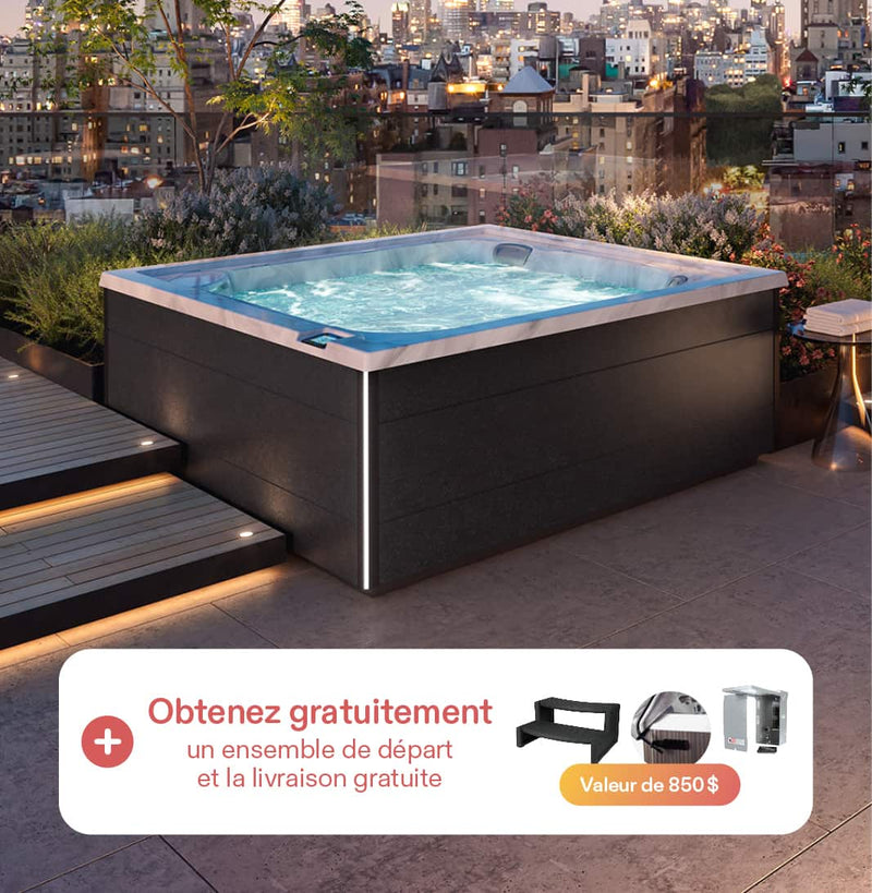 Jusqu'à 2500$ sur les spas de détente