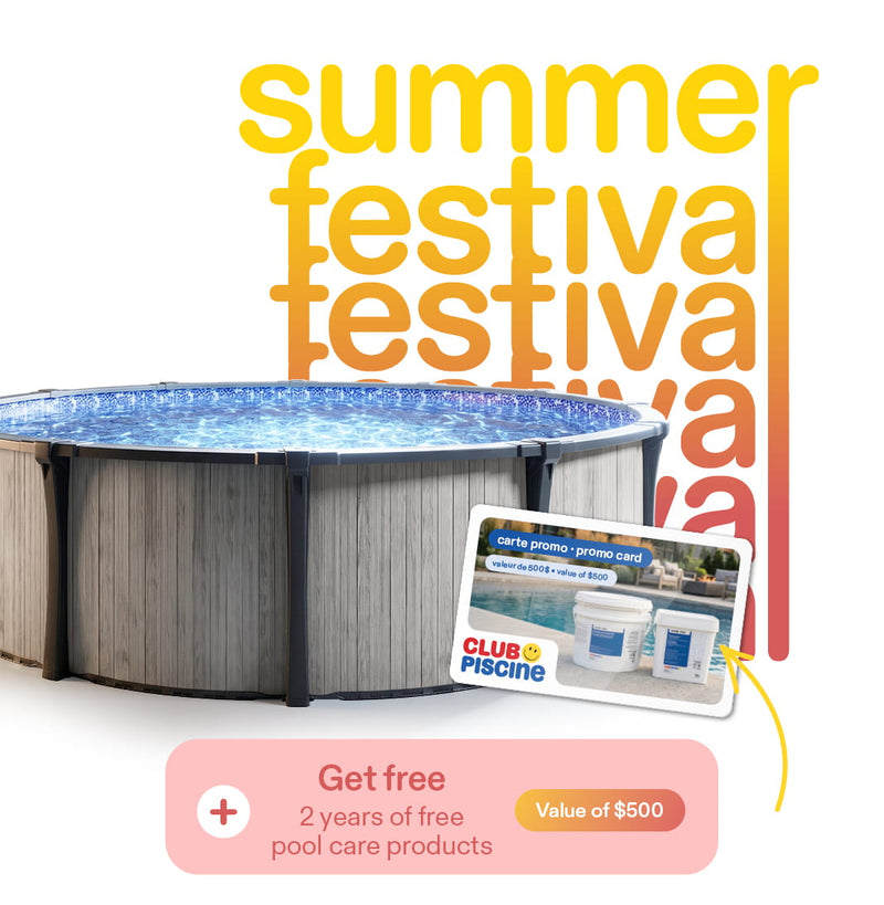 Save $1,000 on above ground pools*