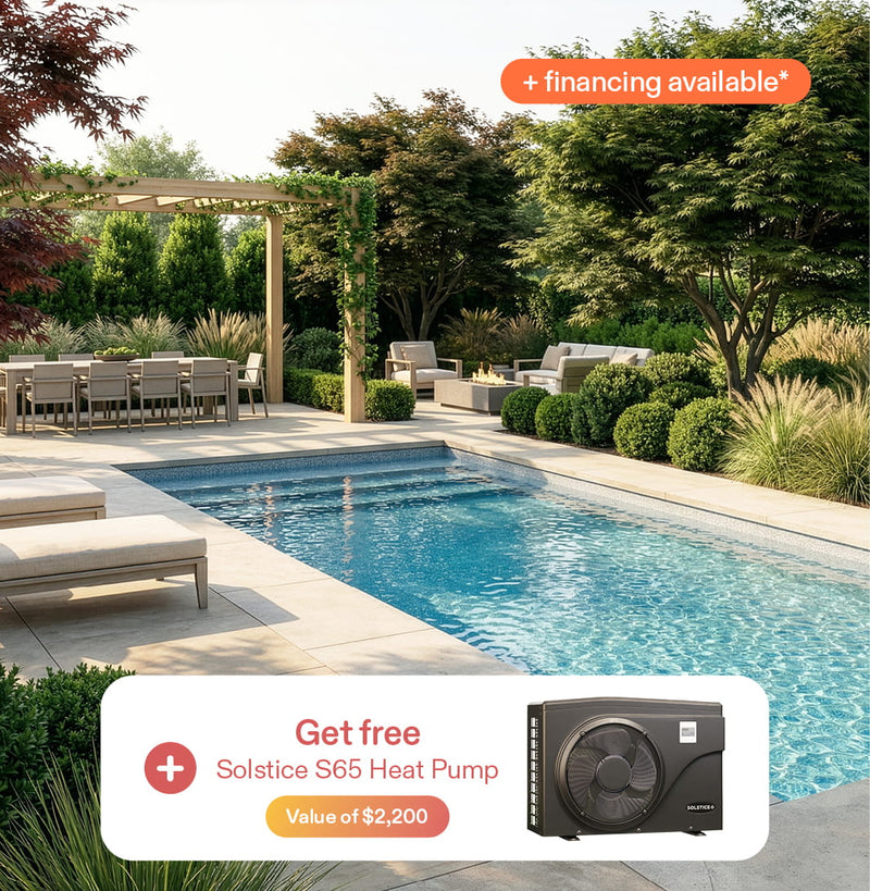 Up to $5,000 steel inground pools*