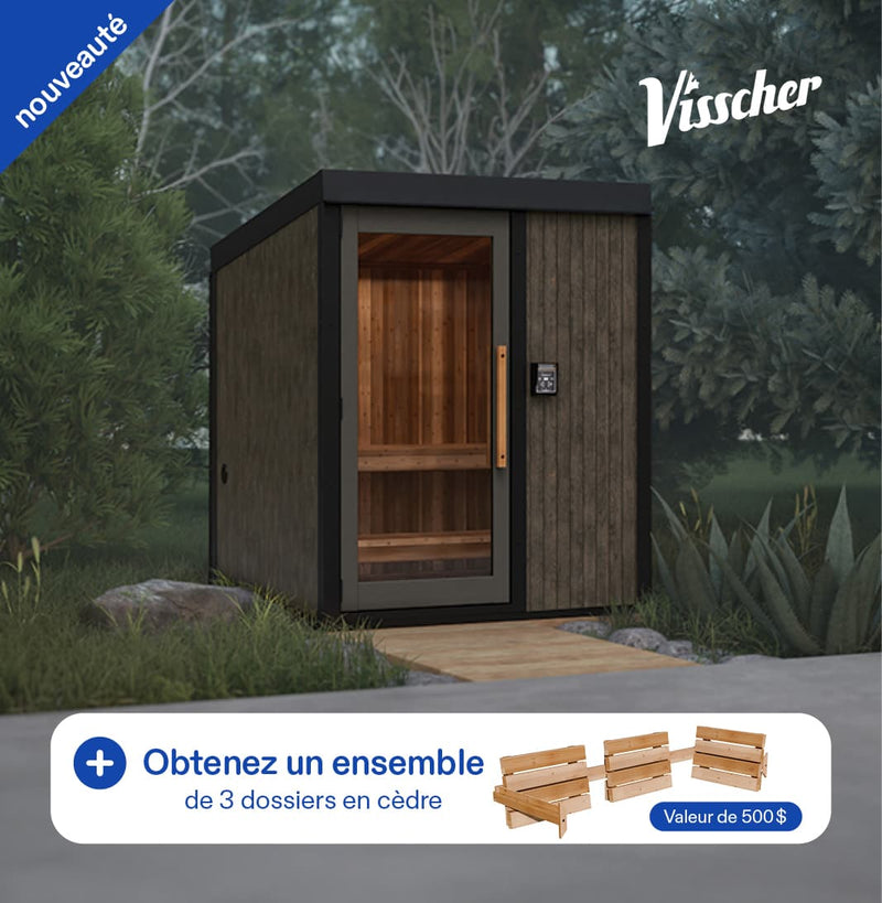 Économisez 1000$ sur le sauna Visscher*