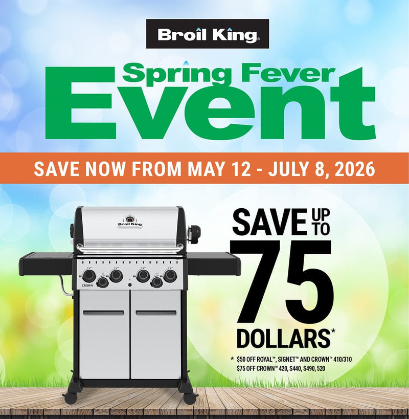 Save up to $75 on Broil King BBQs*