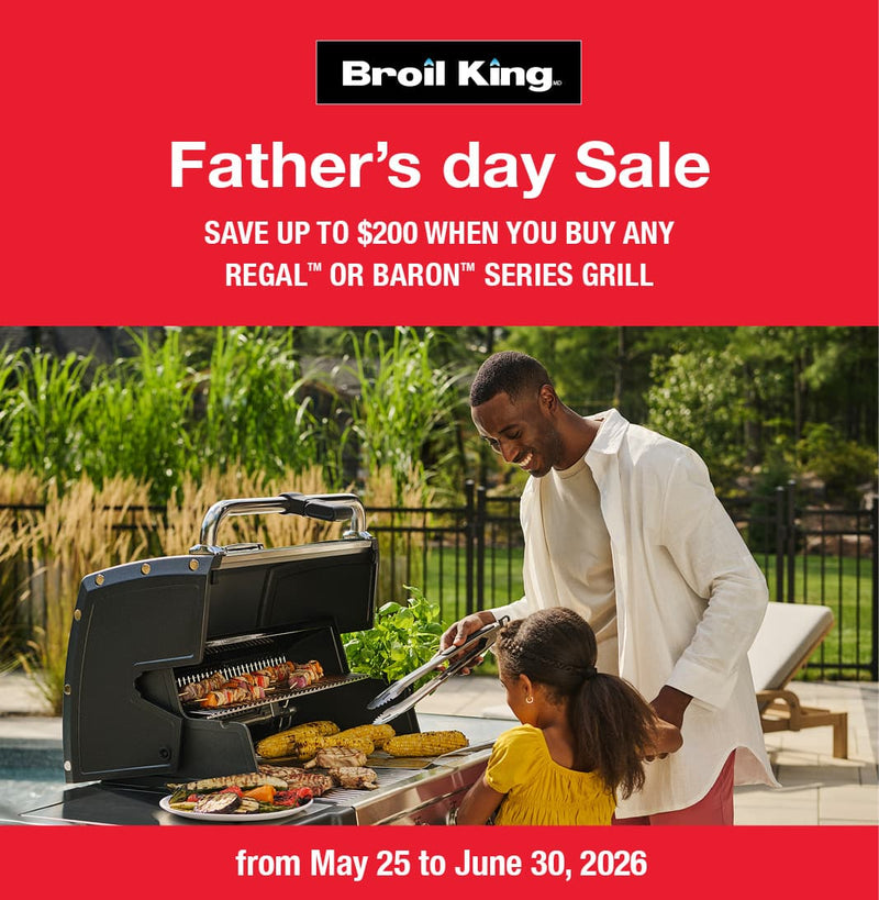 Up to $200 on Broil King BBQ's