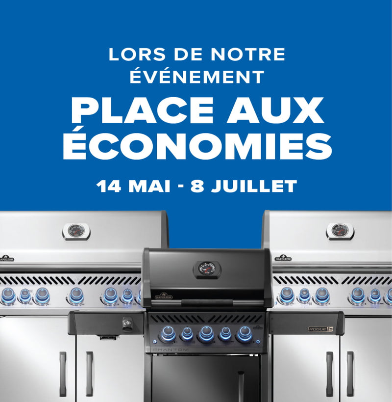 Jusqu'à 15% sur les BBQ Napoleon*