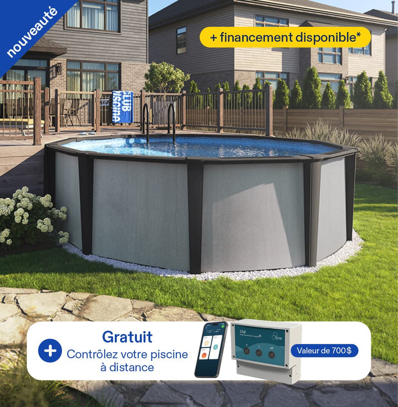 Économisez 1000$ sur les piscines hors terre*