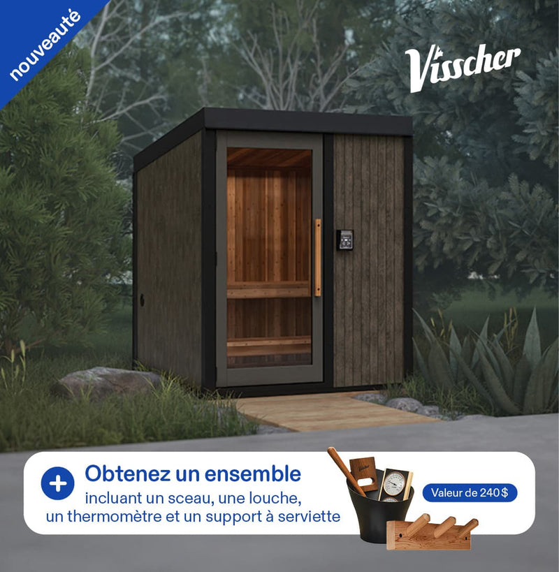 Économisez 1000$ sur le sauna Visscher*