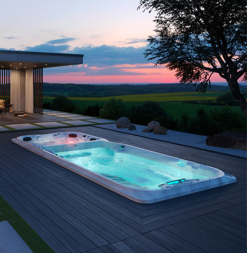 1000$ sur les spas de nage Jacuzzi*