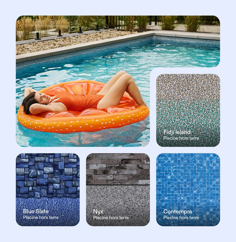 15% sur les toiles de piscines hors terre*