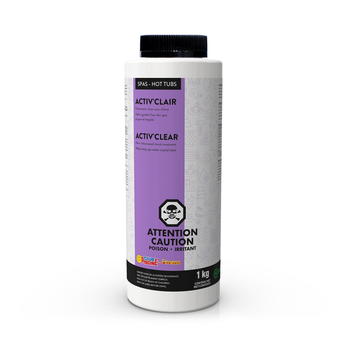Activ' clair clarifiant et oxydant - 1 kg