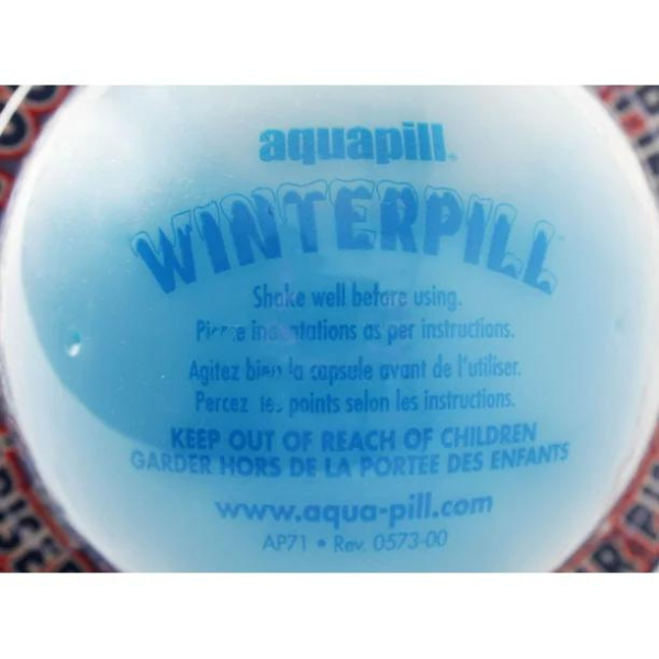 Clarificateur et assainisseur de piscine WinterPill AquaPill