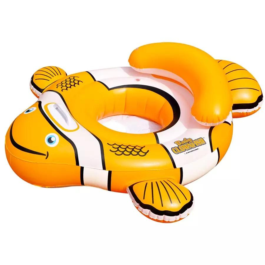 Clownfish Pool Float with Baby Seat