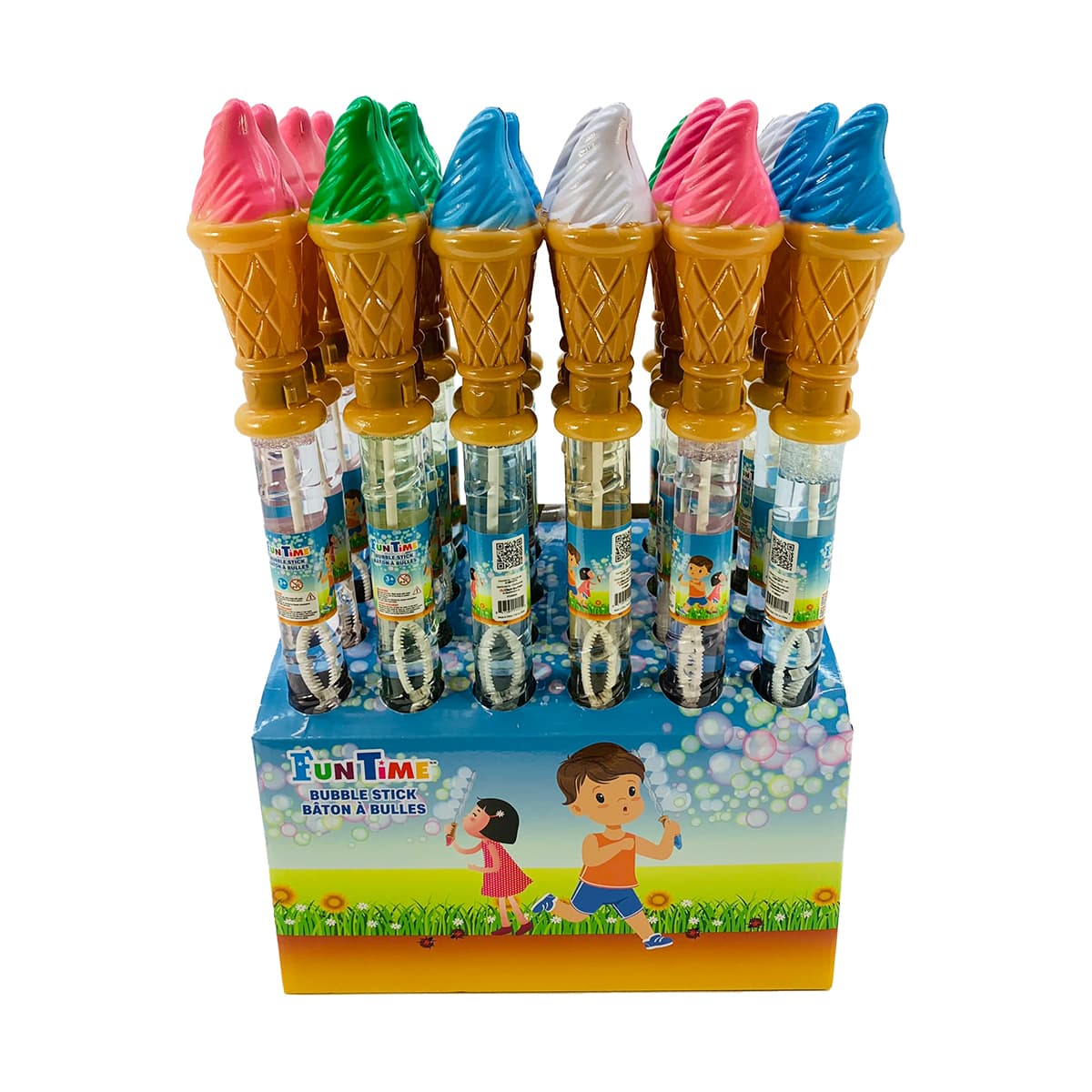 Bubble Wands Cones (4 colors available)