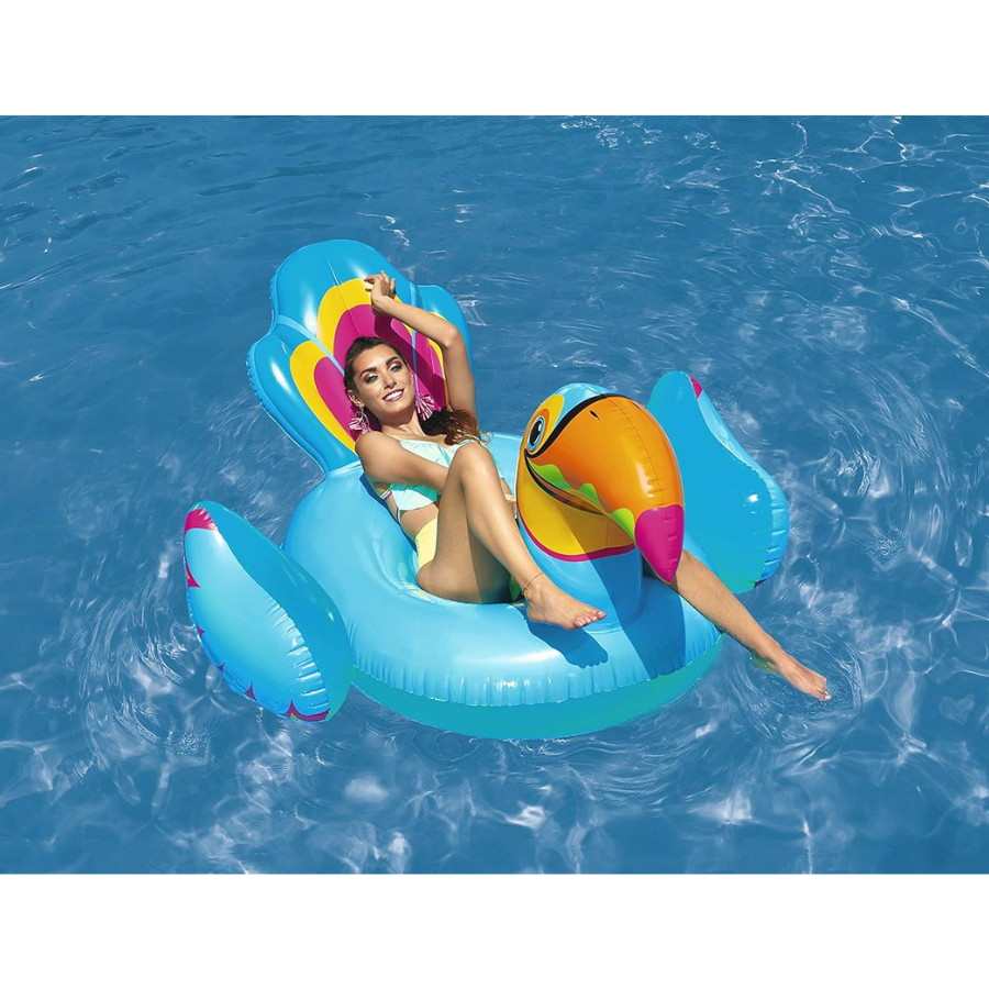 Tipsy Toucan Inflatable Ride-On