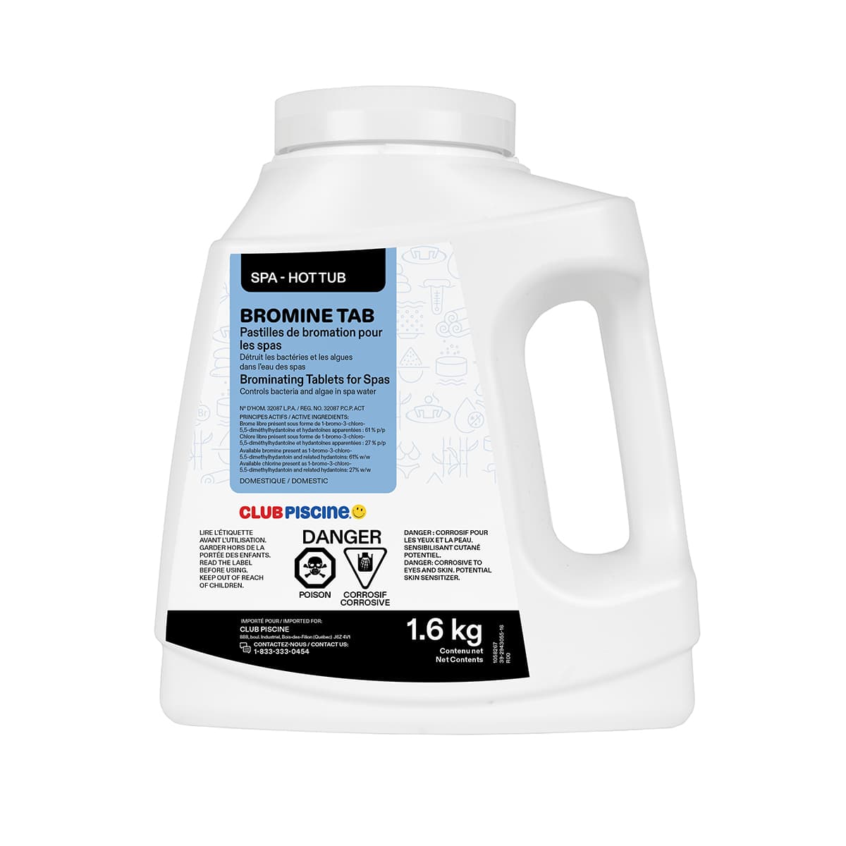 Bromine TAB - 1,6 kg