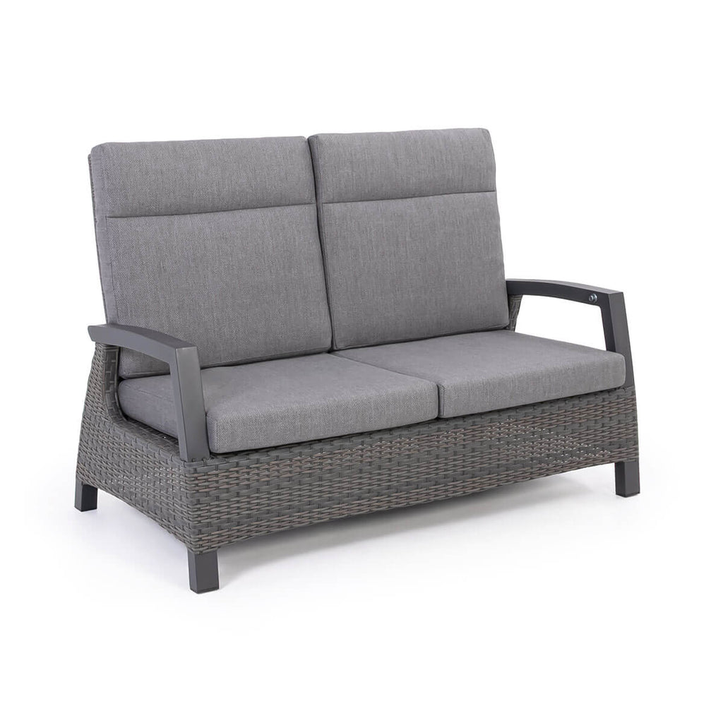 Prato Outdoor Recliner Club Loveseat