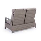 Prato Outdoor Recliner Club Loveseat