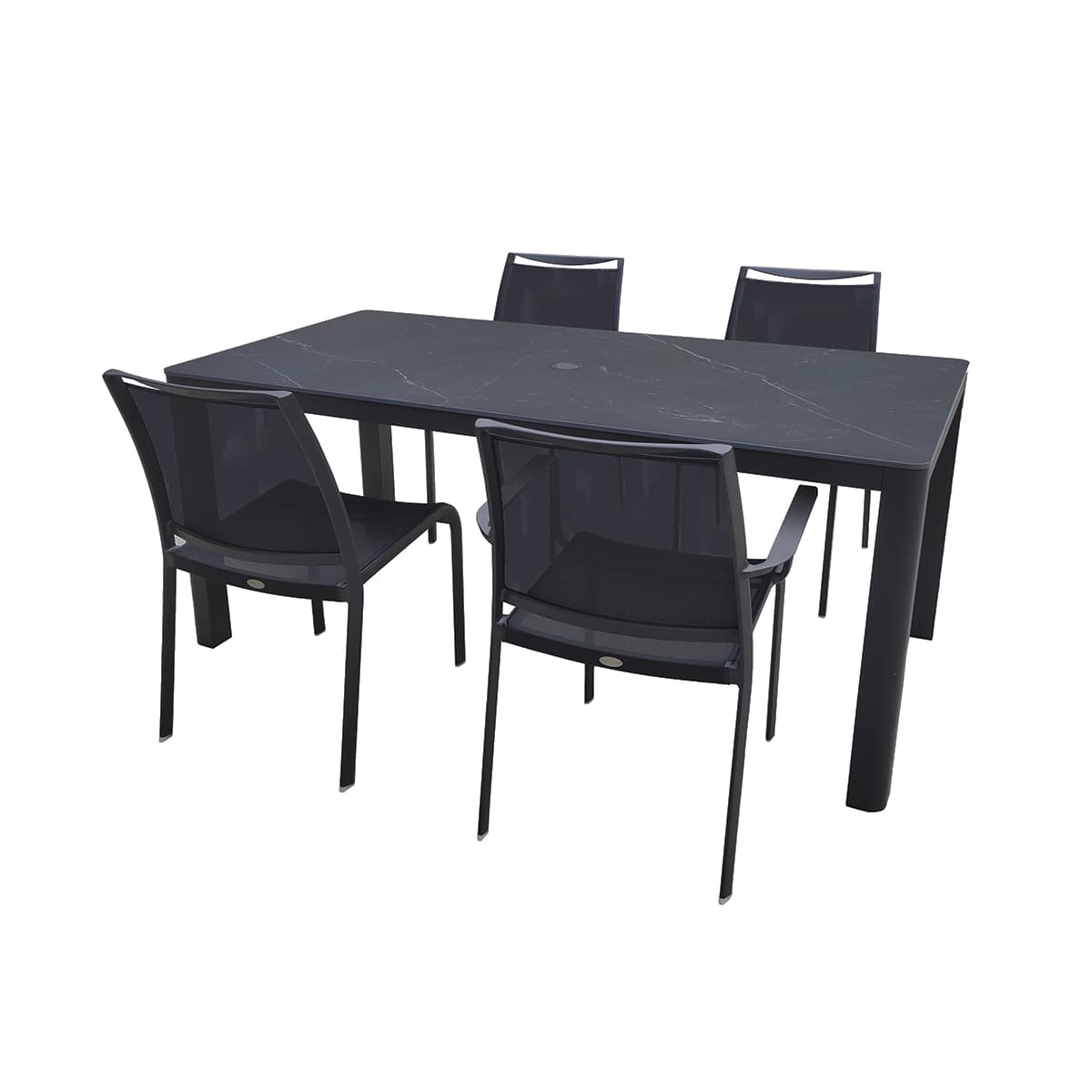 Ensemble à dîner extérieur Como et Hampshire