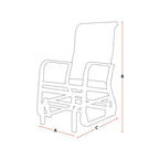 Athena Outdoor Rocking Chair