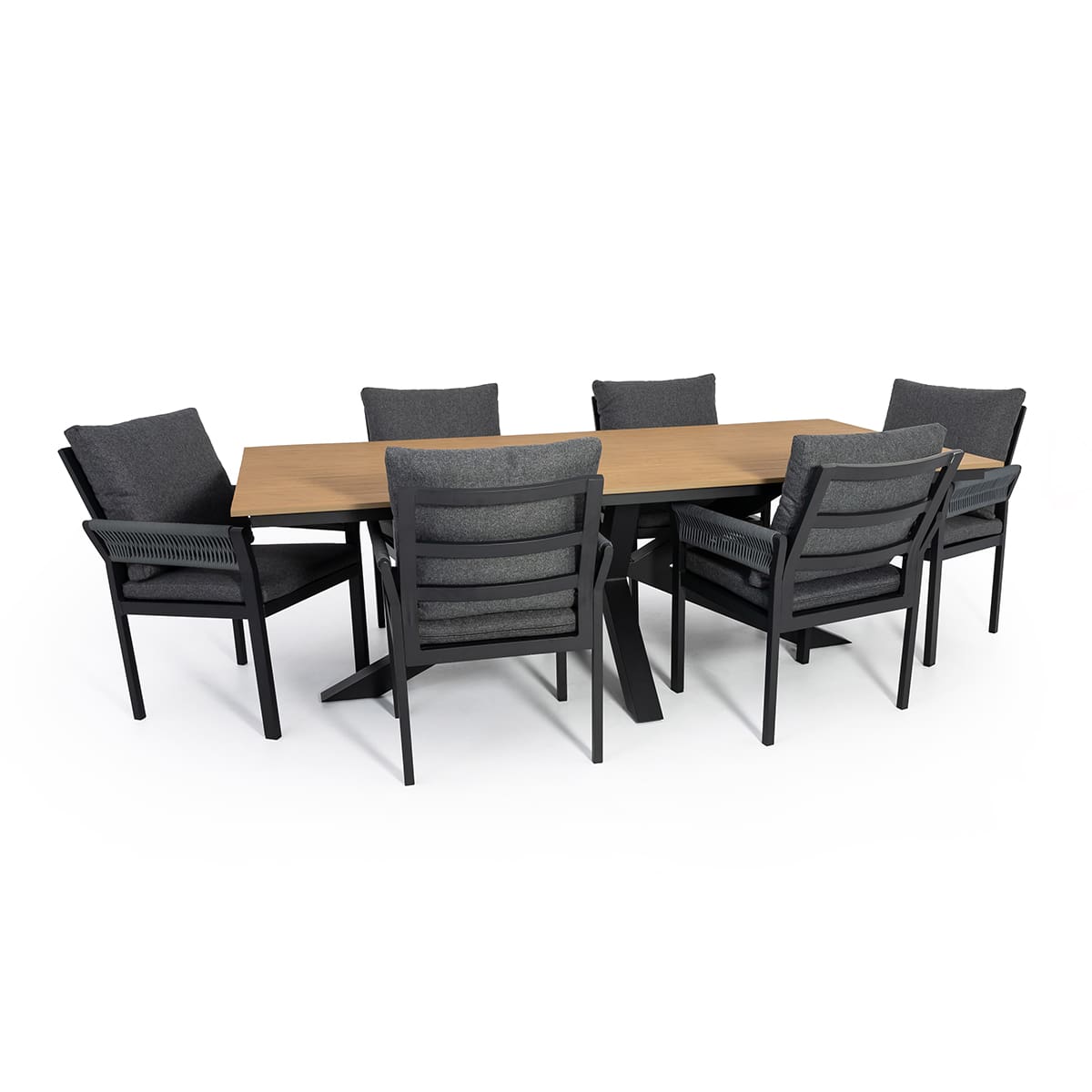 Ensemble à dîner extérieur Azalea - 6 places