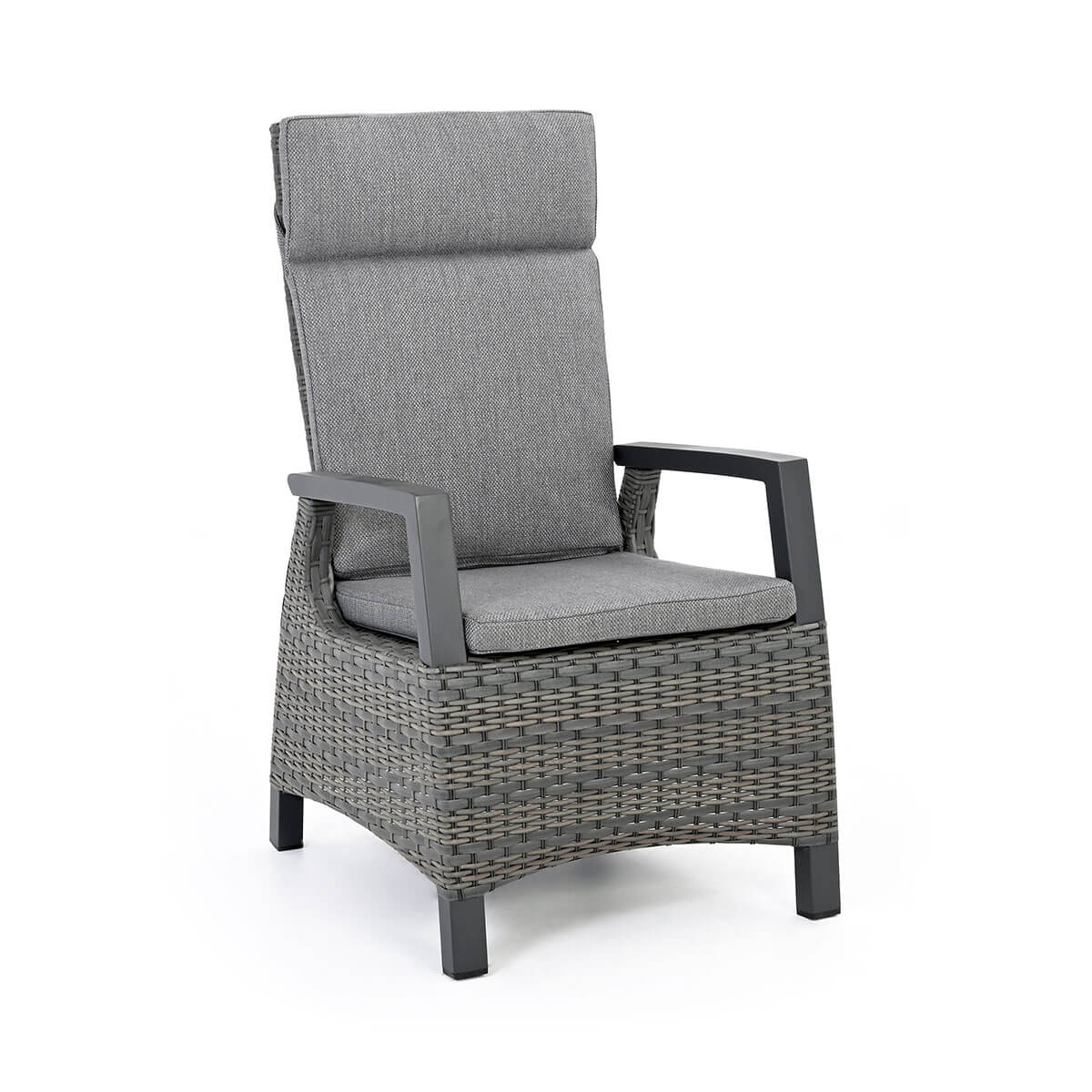 Ensemble à dîner extérieur Prato (Gris)