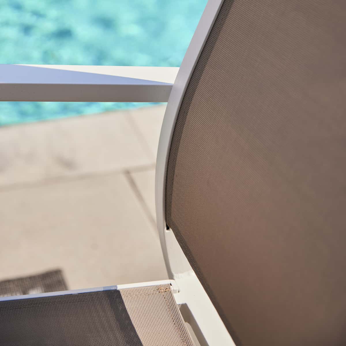 Ensemble à dîner extérieur Provence - 6 places (Blanc)