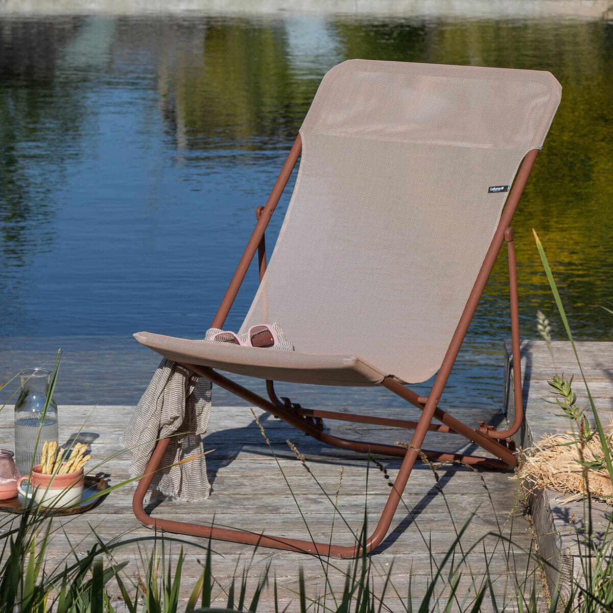 Chaise transat Batylineiso