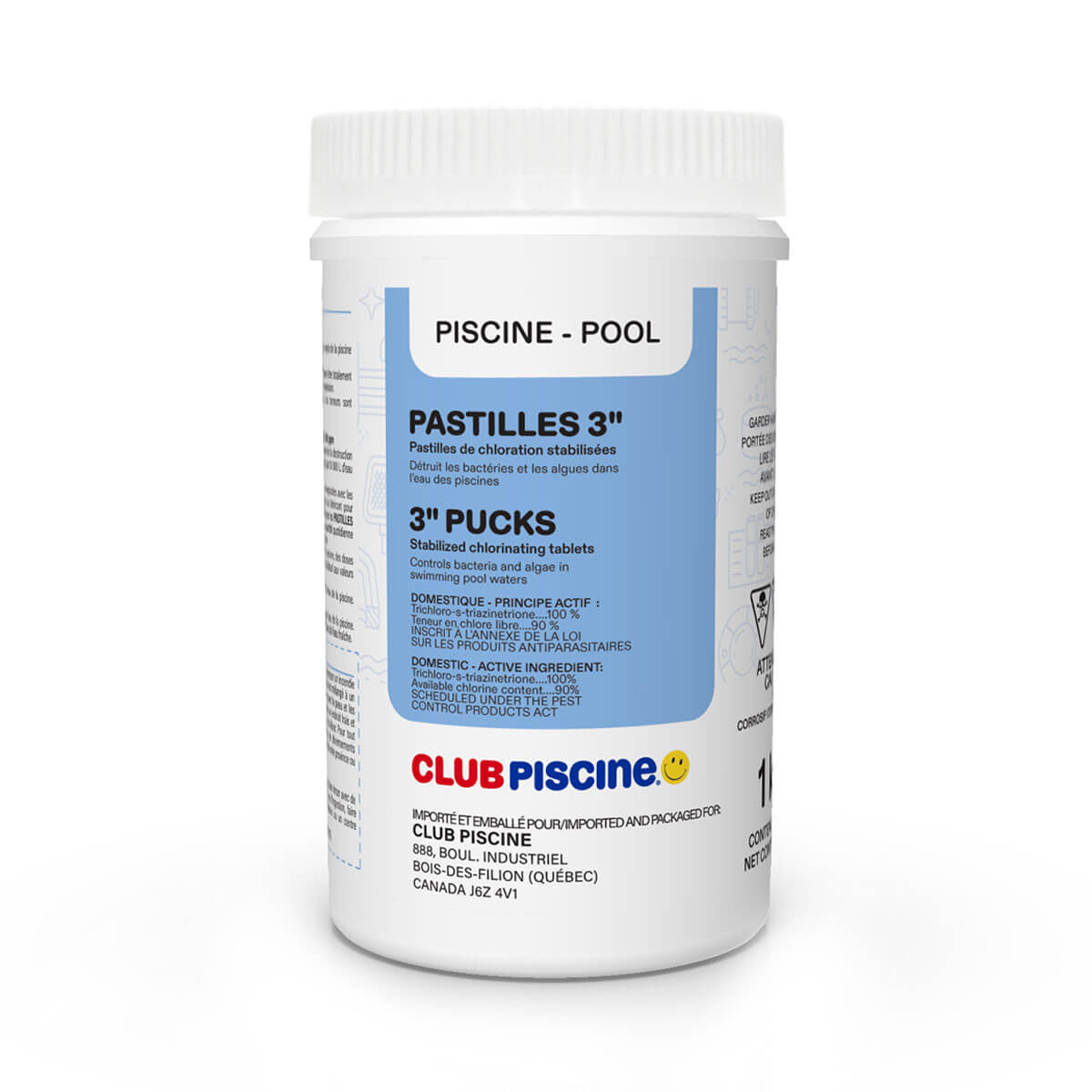 Stabilized Chlorine Pucks