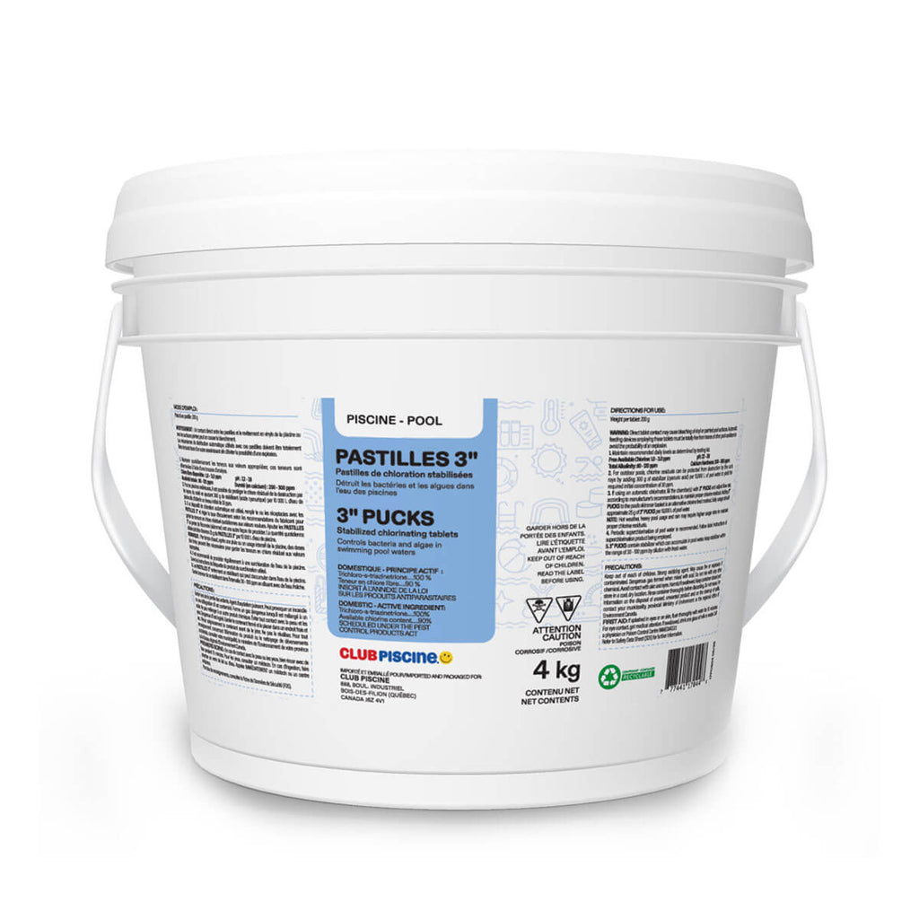 Stabilized Chlorine Pucks
