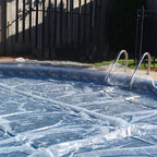 Toile solaire de 11 mm pour piscine ovale