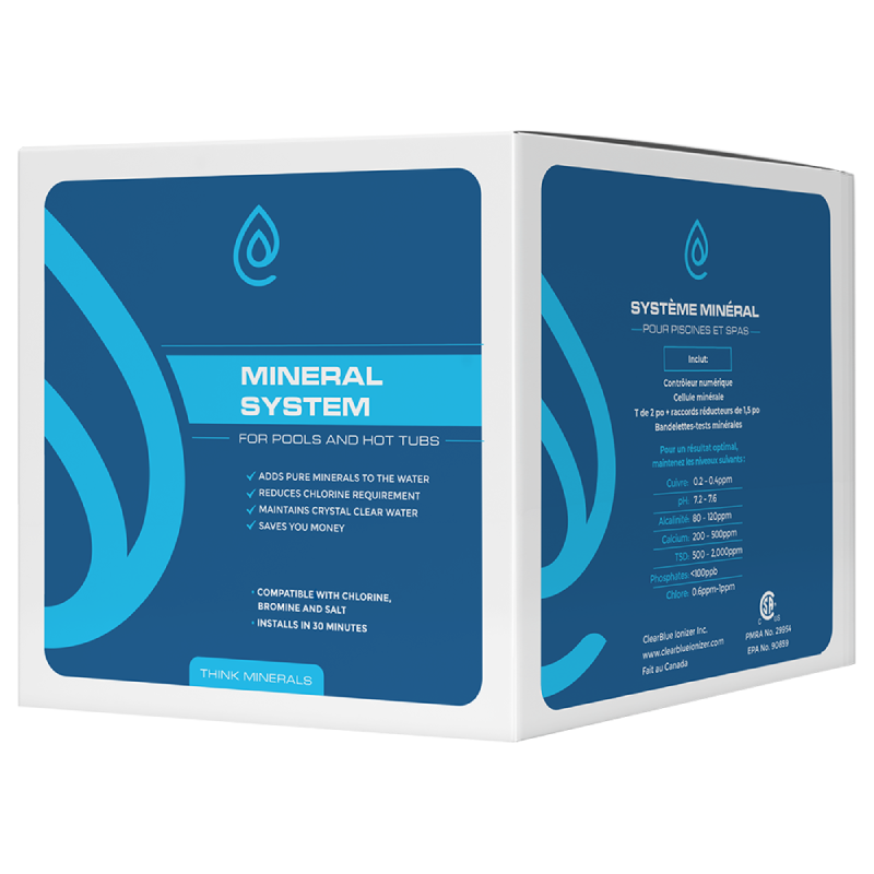 Système d'ionisation Clearblue pour spa - 2 500 gal