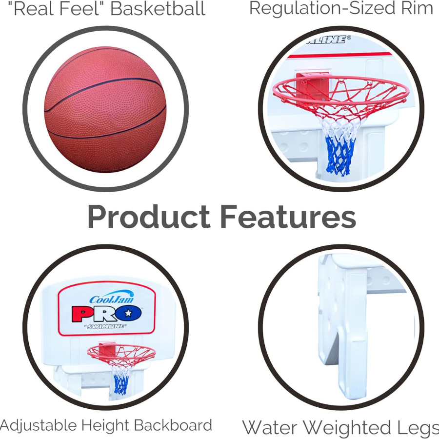 Cool Jam Pro Poolside Basketball