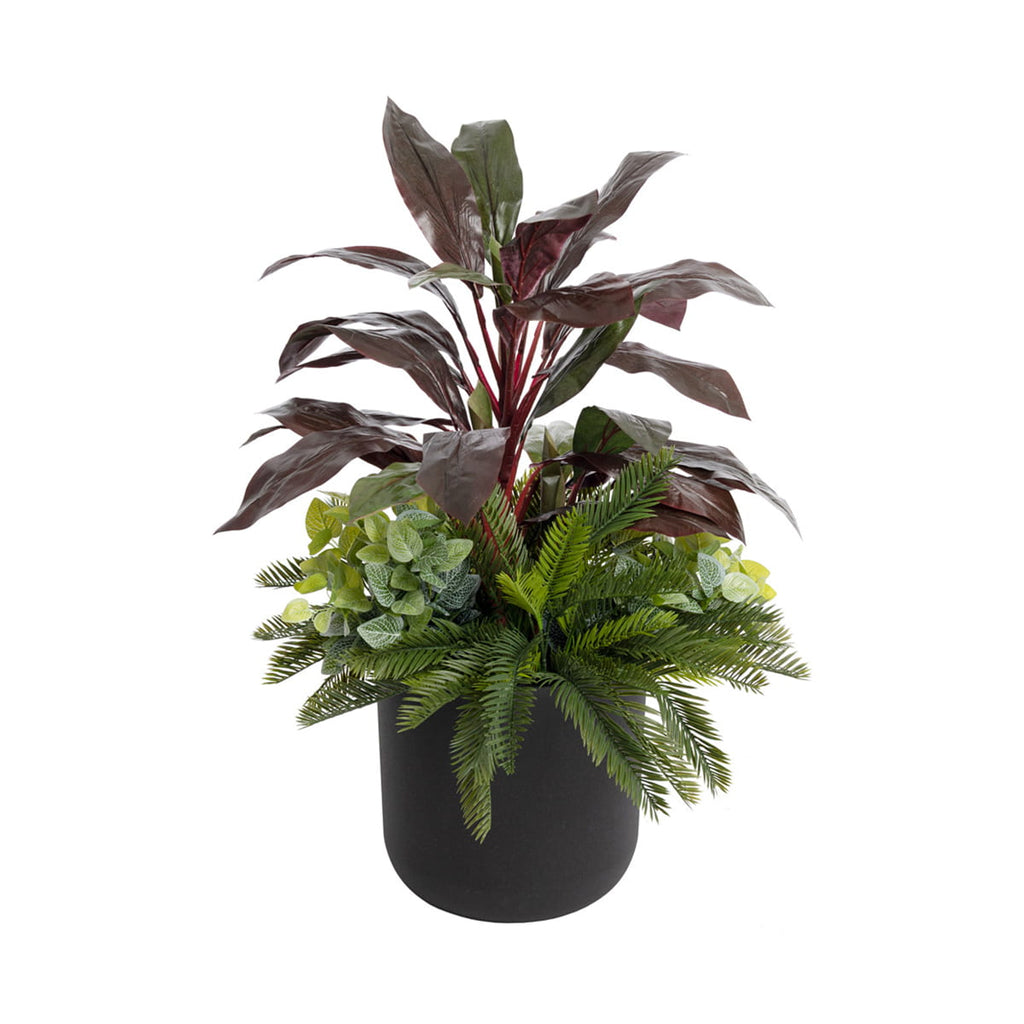 Jardinière - Cordyline artificielle
