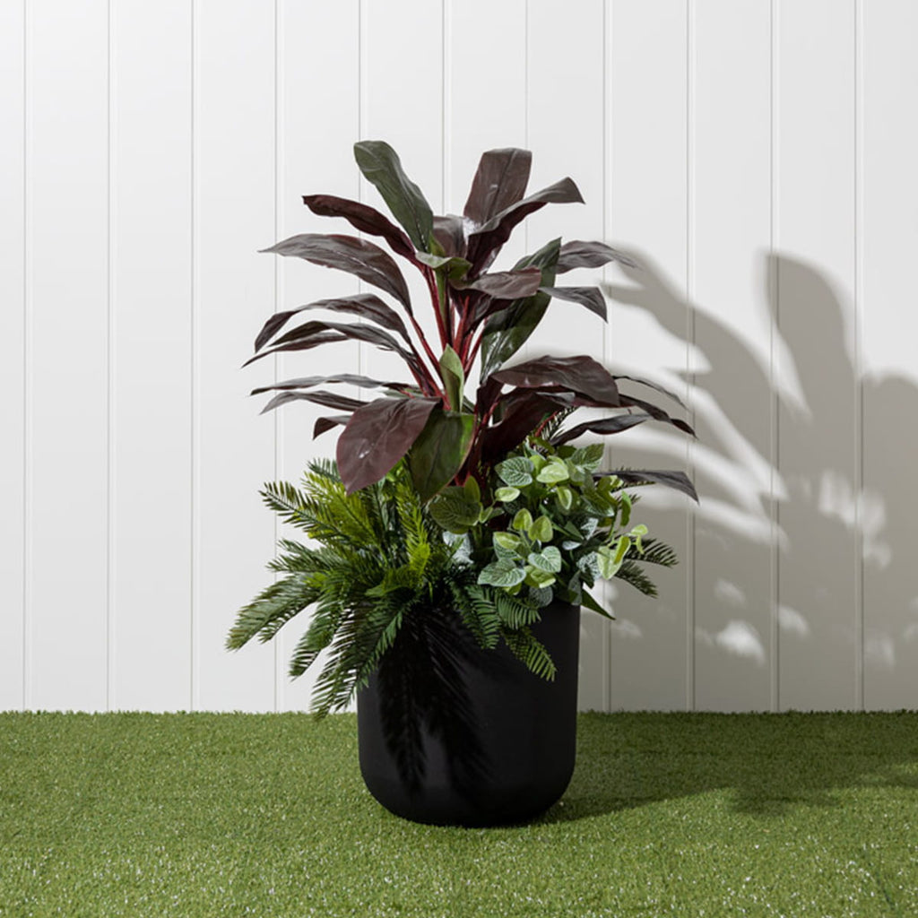 Jardinière - Cordyline artificielle